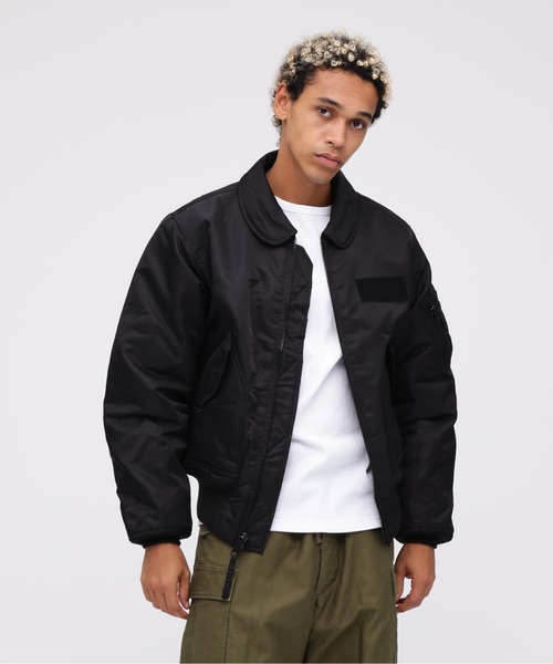 AVIREX（アヴィレックス）の「CWU 45-P COMMERCIAL / CWU 45-P コマーシャル / AVIREX / アヴィレックス（MA-1・メンズ・ブラック/ロイヤルブルー/セージグリーン・XX-LARGE/LARGE/MEDIUM/X-LARGE）」の20枚目の写真