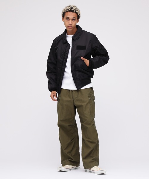 AVIREX（アヴィレックス）の「CWU 45-P COMMERCIAL / CWU 45-P コマーシャル / AVIREX / アヴィレックス（MA-1・メンズ・ブラック/ロイヤルブルー/セージグリーン・XX-LARGE/LARGE/MEDIUM/X-LARGE）」の21枚目の写真