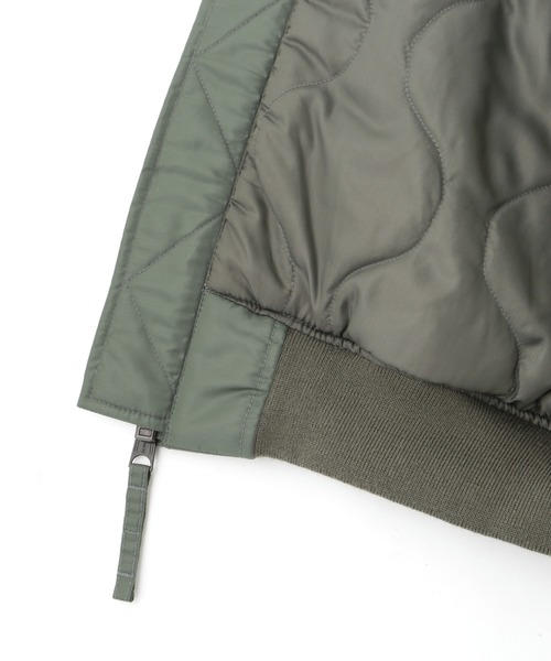 AVIREX（アヴィレックス）の「CWU 45-P COMMERCIAL / CWU 45-P コマーシャル / AVIREX / アヴィレックス（MA-1・メンズ・ブラック/ロイヤルブルー/セージグリーン・XX-LARGE/LARGE/MEDIUM/X-LARGE）」の10枚目の写真