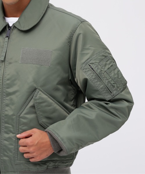 AVIREX（アヴィレックス）の「CWU 45-P COMMERCIAL / CWU 45-P コマーシャル / AVIREX / アヴィレックス（MA-1・メンズ・ブラック/ロイヤルブルー/セージグリーン・XX-LARGE/LARGE/MEDIUM/X-LARGE）」の19枚目の写真