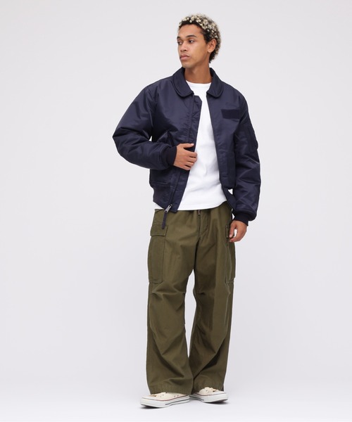 AVIREX（アヴィレックス）の「CWU 45-P COMMERCIAL / CWU 45-P コマーシャル / AVIREX / アヴィレックス（MA-1・メンズ・ブラック/ロイヤルブルー/セージグリーン・XX-LARGE/LARGE/MEDIUM/X-LARGE）」の13枚目の写真