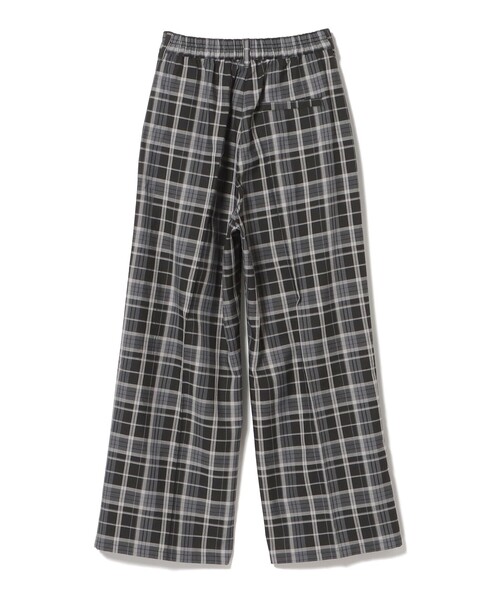 BEAMS HEART（ビームスハート）の「チェック スラックス ワイド パンツ（スラックス・レディース・ブラック/ブラウン・FREE）」の15枚目の写真