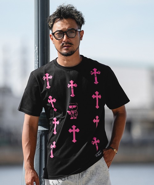 W/Rメニークロス＆ベアーティー（Tシャツ/カットソー