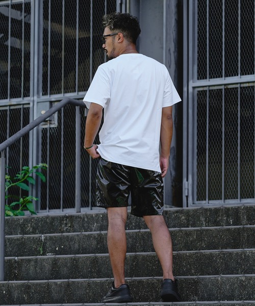 adamsJUGGLER（アダムスジャグラー）の「W/Rメニークロス＆ベアーティー（Tシャツ/カットソー・メンズ・ブラック/ホワイト・L/XL/M）」の6枚目の写真