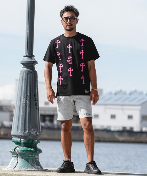 W/Rメニークロス＆ベアーティー（Tシャツ/カットソー