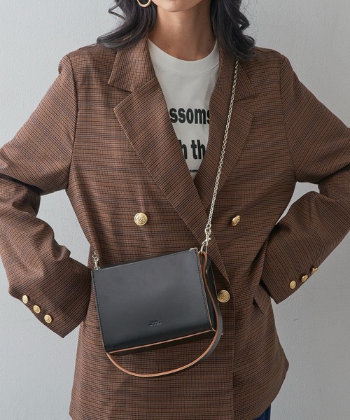 TIDEWAY（タイドウェイ）の「【TIDEWAY】NFC vanity box bag（トートバッグ・レディース・ブラック/シルバー・FREE）」の4枚目の写真