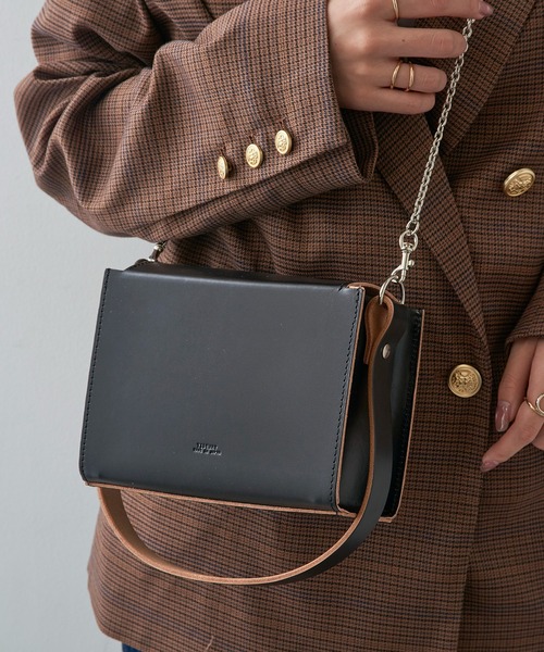 TIDEWAY（タイドウェイ）の「【TIDEWAY】NFC vanity box bag（トートバッグ・レディース・ブラック/シルバー・FREE）」の3枚目の写真