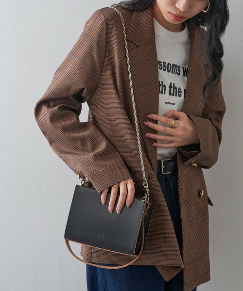 TIDEWAY（タイドウェイ）の「【TIDEWAY】NFC vanity box bag（トートバッグ・レディース・ブラック/シルバー・FREE）」の5枚目の写真