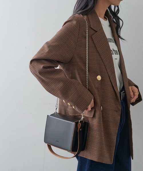 TIDEWAY（タイドウェイ）の「【TIDEWAY】NFC vanity box bag（トートバッグ・レディース・ブラック/シルバー・FREE）」の6枚目の写真