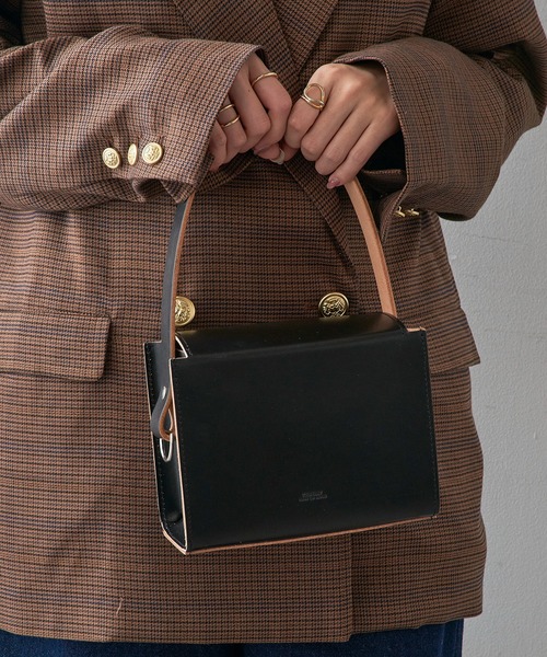 TIDEWAY（タイドウェイ）の「【TIDEWAY】NFC vanity box bag（トートバッグ・レディース・ブラック/シルバー・FREE）」の7枚目の写真