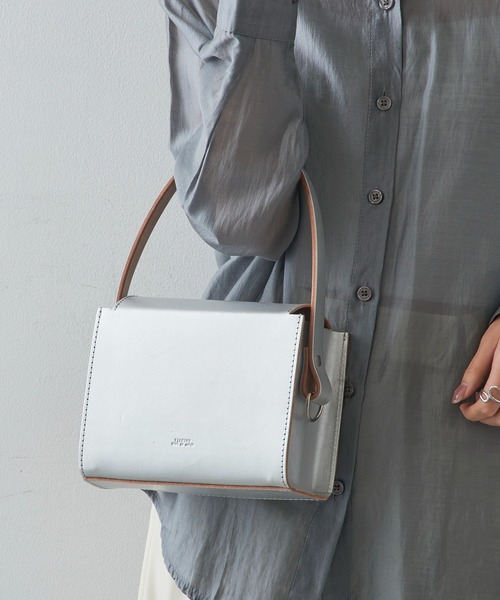 TIDEWAY（タイドウェイ）の「【TIDEWAY】NFC vanity box bag（トートバッグ・レディース・ブラック/シルバー・FREE）」の18枚目の写真