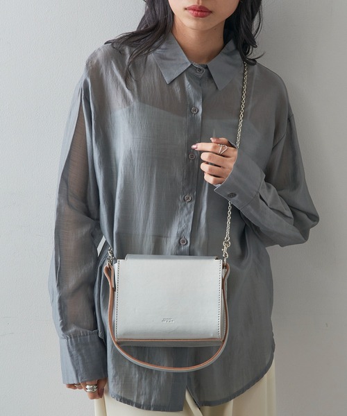 TIDEWAY（タイドウェイ）の「【TIDEWAY】NFC vanity box bag（トートバッグ・レディース・ブラック/シルバー・FREE）」の15枚目の写真
