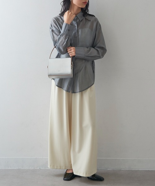 TIDEWAY(タイドウェイ)の「【TIDEWAY】NFC vanity box bag(トートバッグ・レディース・ブラック/シルバー・FREE)」の22枚目の写真
