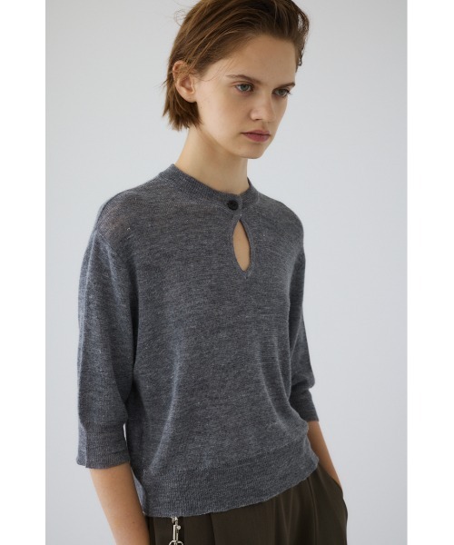 トップス RIM.ARK Half sleeve compact knit RIM.ARK（リムアーク）の「Half sleeve compact knit（ニット