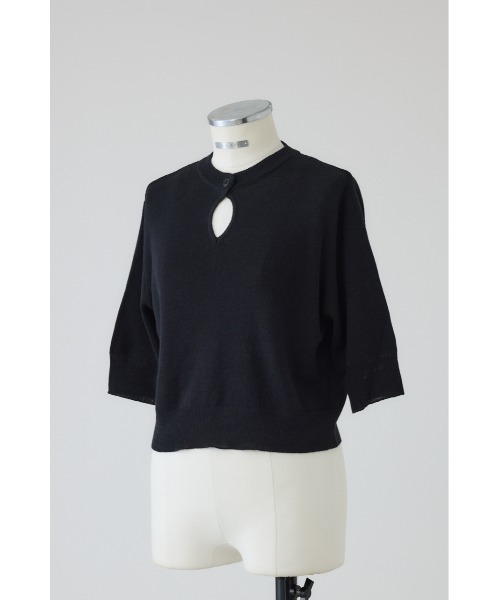 トップス RIM.ARK Half sleeve compact knit RIM.ARK（リムアーク）の「Half sleeve compact knit（ニット/セーター