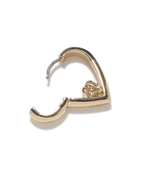 SNIDEL(スナイデル)の「ハートフープピアス(ピアス(両耳用)・レディース・シルバー/ゴールド・F)」の12枚目の写真