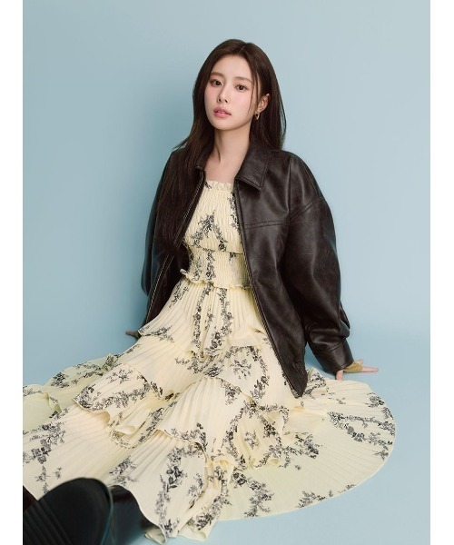 SNIDEL(スナイデル)の「ハートフープピアス(ピアス(両耳用)・レディース・シルバー/ゴールド・F)」の6枚目の写真