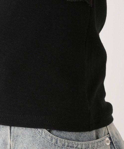 Heather（ヘザー）の「カップ付きレースキャミ　579837（キャミソール・レディース・アイボリー/ブラック/グレー/ブラック系その他/オフホワイト・S/M）」の12枚目の写真