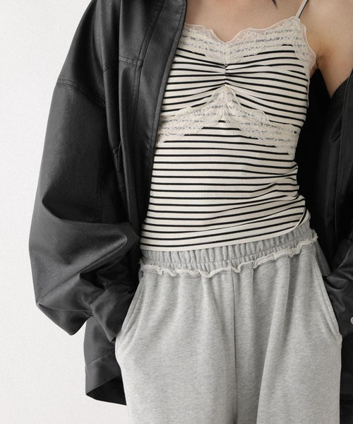 【美品】HeartホールRIBキャミドレス ヘザーグレー S 美品】HeartホールRIBキャミドレス ヘザーグレー S Heather