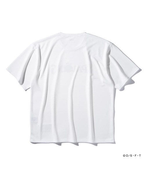 SPALDING(スポルディング)の「【SPALDING/スポルディング】Tシャツ ONE PIECE ゴムゴムの実 ロゴ/吸水速乾機能・UVカット機能・アニメ半袖Tシャツ(Tシャツ/カットソー・メンズ・ブラック/ホワイト/パープル・LARGE/MEDIUM)」の9枚目の写真