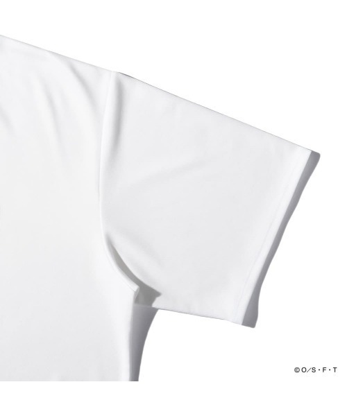 SPALDING(スポルディング)の「【SPALDING/スポルディング】Tシャツ ONE PIECE ゴムゴムの実 ロゴ/吸水速乾機能・UVカット機能・アニメ半袖Tシャツ(Tシャツ/カットソー・メンズ・ブラック/ホワイト/パープル・LARGE/MEDIUM)」の8枚目の写真