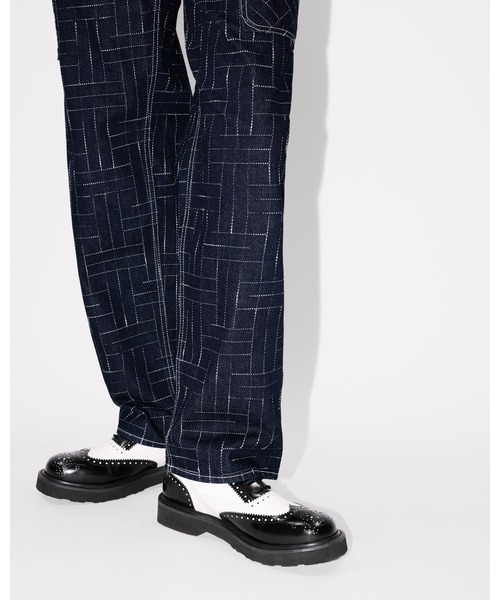 KENZO(ケンゾー)の「'KENZO Weave' カーゴ モンキー フィット ジーンズ(デニムパンツ・メンズ・ブルー系その他7・32/29/30/28/31)」の3枚目の写真