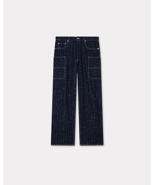 KENZO(ケンゾー)の「'KENZO Weave' カーゴ モンキー フィット ジーンズ(デニムパンツ・メンズ・ブルー系その他7・32/29/30/28/31)」の7枚目の写真