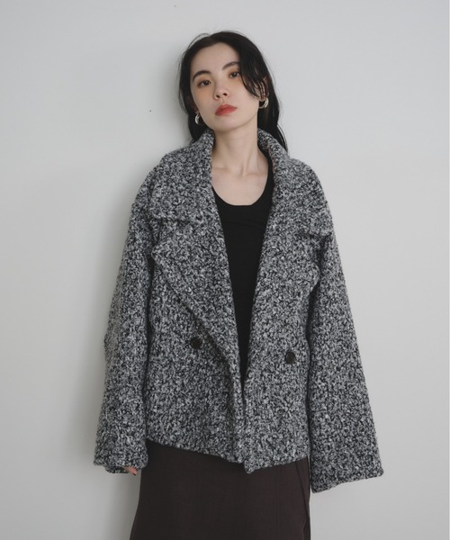 ブークレショートコート（ブルゾン）｜Shelly island（シェリー