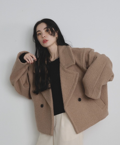 ブークレショートコート（ブルゾン）｜Shelly island（シェリー