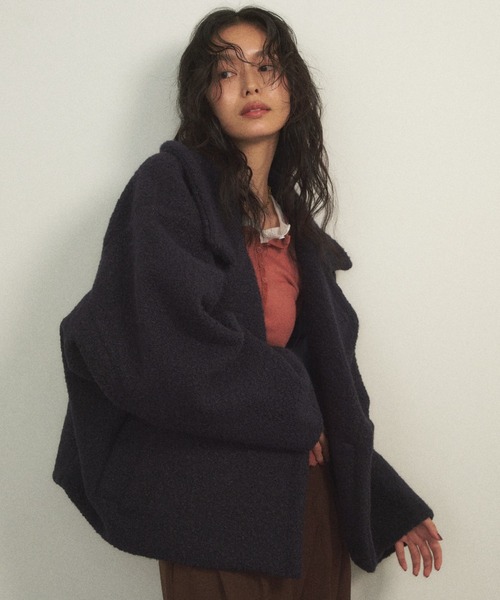 セール】ブークレショートコート（ブルゾン）｜Shelly island