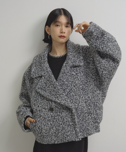 セール】ブークレショートコート（ブルゾン）｜Shelly island