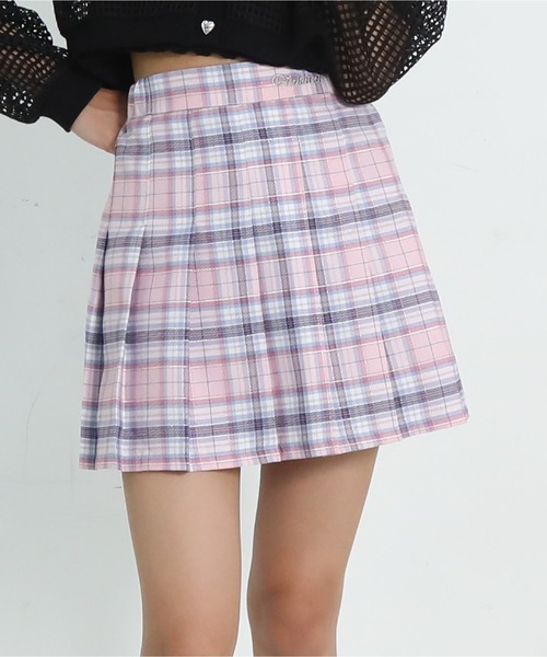 PINKHUNT（ピンクハント）の「PINKHUNT ピンクハント プリーツスカート 0795K（スカート・キッズ・ネイビー/パープル/アッシュグレー/ブルー/ベビーピンク/ライトブルー・120cm/130cm/140cm/150cm/160cm）」の6枚目の写真