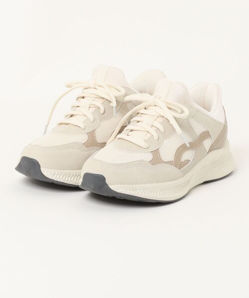la farfa SHOES（ラ・ファーファ シューズ）の「la farfa shoes すぽっと履ける ハンズフリースニーカー（スニーカー・レディース・ブラック/グレー/アイボリー・M/L/LL/XL）」の2枚目の写真