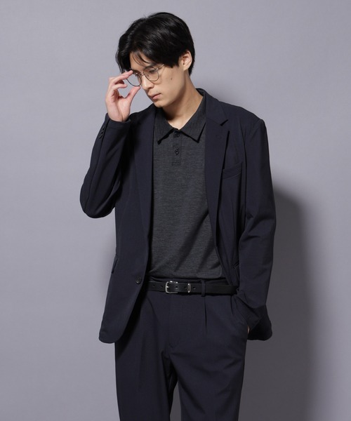 【美品】「Damerino」ナイロンストレッチトリコットセットアップ Damerino｣ ナイロンストレッチトリコットセットアップ