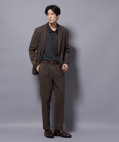 セール】｢Damerino｣ ナイロンストレッチトリコットセットアップ