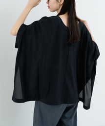 【refinedworks】ゆるっとポンチョ風シャツ!