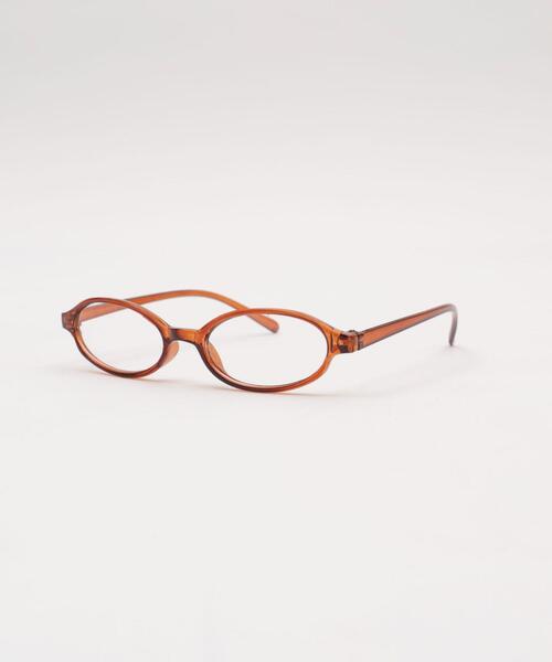 WEGO（ウィゴー）の「WEGO/スリムフレームアイウェア（メガネ・レディース・ブルー/ブラック/ブラウン・FREE）」の3枚目の写真