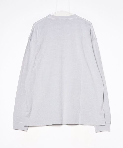 KAVU(カブー)の「KAVU/カブー K Patch LS Tee L/S Tee/ケーパッチ(Tシャツ/カットソー・メンズ・ライトグレー/ネイビー/イエロー・MEDIUM/LARGE/X-LARGE)」の20枚目の写真
