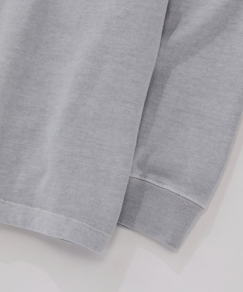 KAVU(カブー)の「KAVU/カブー K Patch LS Tee L/S Tee/ケーパッチ(Tシャツ/カットソー・メンズ・ライトグレー/ネイビー/イエロー・MEDIUM/LARGE/X-LARGE)」の10枚目の写真