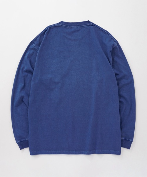 KAVU(カブー)の「KAVU/カブー K Patch LS Tee L/S Tee/ケーパッチ(Tシャツ/カットソー・メンズ・ライトグレー/ネイビー/イエロー・MEDIUM/LARGE/X-LARGE)」の19枚目の写真