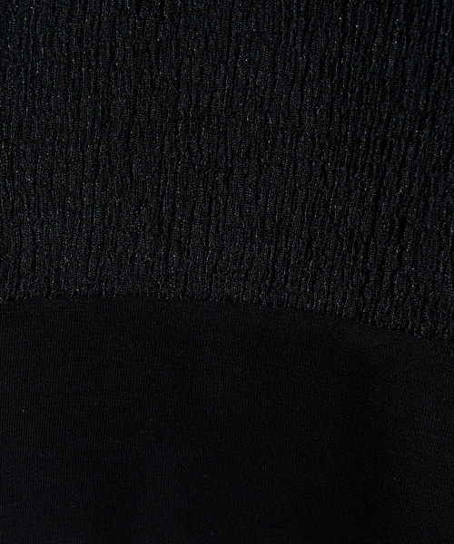 5351 POUR LES HOMMES（ゴーサンゴーイチプールオム）の「シャーリング ジャガード 長袖Tシャツ（Tシャツ/カットソー・メンズ・グレイッシュベージュ/ブラック/ホワイト・46/48/44/50）」の11枚目の写真