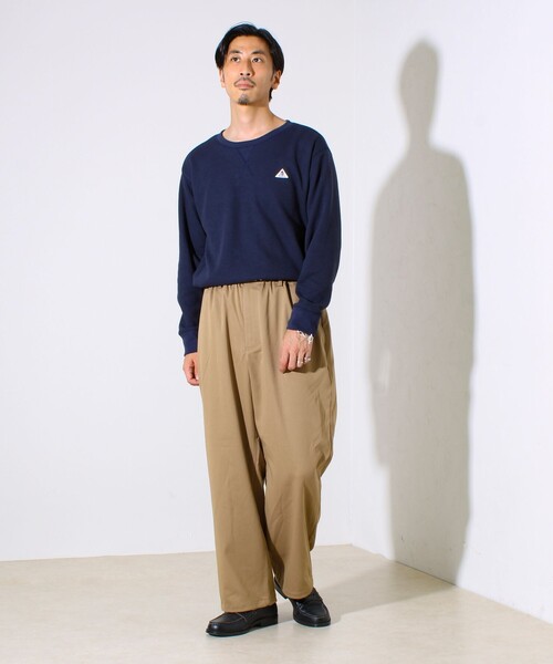 GEVACO（ゲバコ）の「【GEVACO】ドロストイージーパンツ ストレッチツイル 裾ドローコード付き（その他パンツ・メンズ・ベージュ/ブラック/チャコールグレー・M/L）」の12枚目の写真