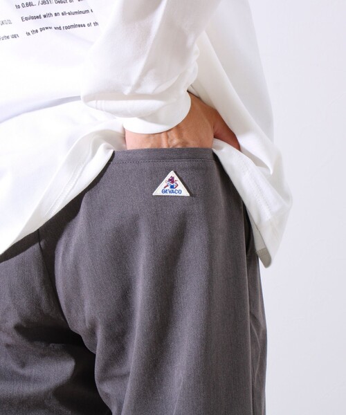 GEVACO（ゲバコ）の「【GEVACO】ドロストイージーパンツ ストレッチツイル 裾ドローコード付き（その他パンツ・メンズ・ベージュ/ブラック/チャコールグレー・M/L）」の17枚目の写真