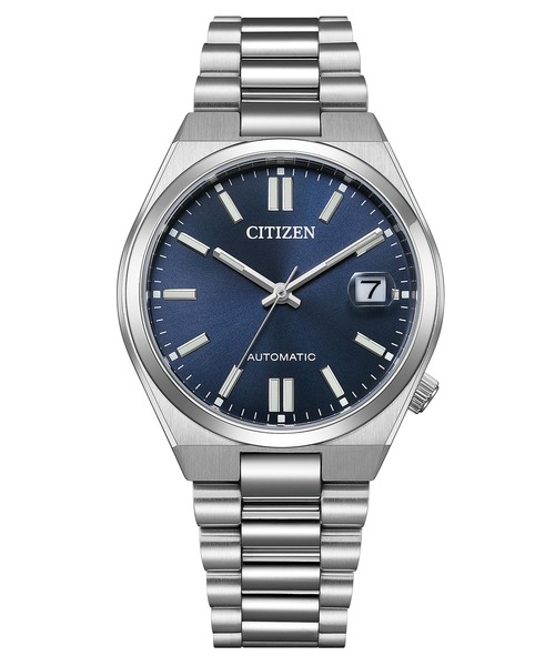 CITIZEN（シチズン）の「CITIZEN COLLECTION メカニカルウオッチ TSUYOSA 37mm（アナログ腕時計・メンズ・ブルー/バイオレット/ダークグリーン/ピンク/ネイビー・FREE）」の3枚目の写真