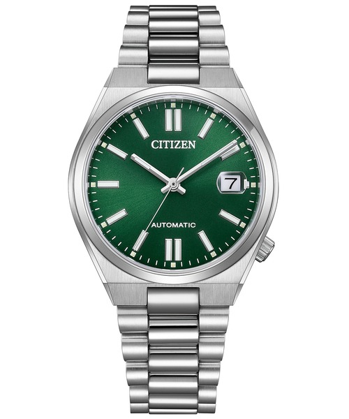 CITIZEN（シチズン）の「CITIZEN COLLECTION メカニカルウオッチ TSUYOSA 37mm（アナログ腕時計・メンズ・ブルー/バイオレット/ダークグリーン/ピンク/ネイビー・FREE）」の2枚目の写真