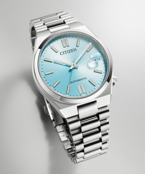 CITIZEN（シチズン）の「CITIZEN COLLECTION メカニカルウオッチ TSUYOSA 37mm（アナログ腕時計・メンズ・ブルー/バイオレット/ダークグリーン/ピンク/ネイビー・FREE）」の14枚目の写真