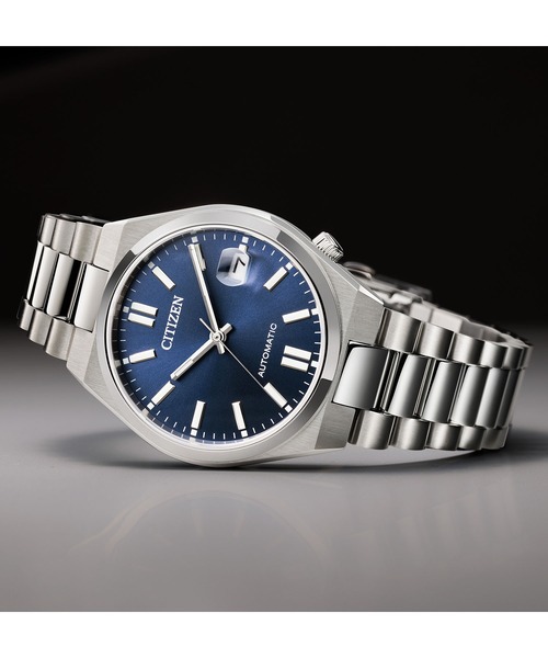 CITIZEN（シチズン）の「CITIZEN COLLECTION メカニカルウオッチ TSUYOSA 37mm（アナログ腕時計・メンズ・ブルー/バイオレット/ダークグリーン/ピンク/ネイビー・FREE）」の17枚目の写真