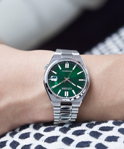 CITIZEN（シチズン）の「CITIZEN COLLECTION メカニカルウオッチ TSUYOSA 37mm（アナログ腕時計・メンズ・ブルー/バイオレット/ダークグリーン/ピンク/ネイビー・FREE）」の21枚目の写真