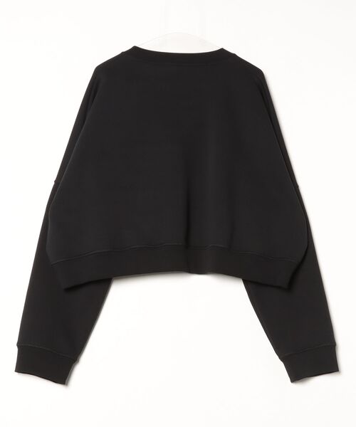 DSQUARED2(ディースクエアード)の「Icon New Generation Onion Cropped Fit Crewneck/0252(スウェット・レディース・アーミー/ブラック・XS/S/M)」の3枚目の写真