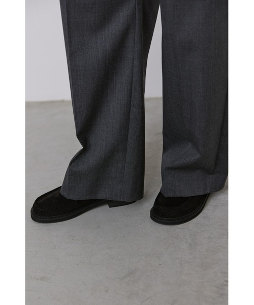 un/neu(アンノイ)の「スウェードモカシンシューズ / select item(モカシン/デッキシューズ・レディース・ブラック/ブラウン・LARGE/MEDIUM/SMALL)」の6枚目の写真